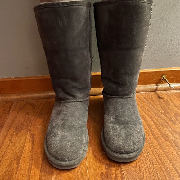 Bearpaw high grey boots - Picture 1 of 4